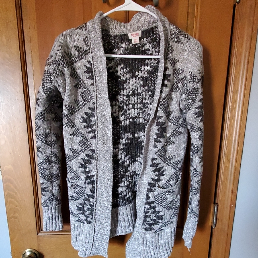 Aztec design sweater